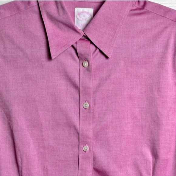 Brooks Brothers Fuchsia Button Down Shirt - Picture 1 of 5